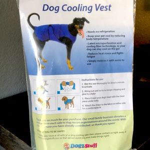 Dogz Stuff cooling vest.
